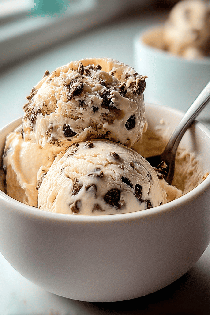 Chocolate Chip Cookie Dough Ice Cream