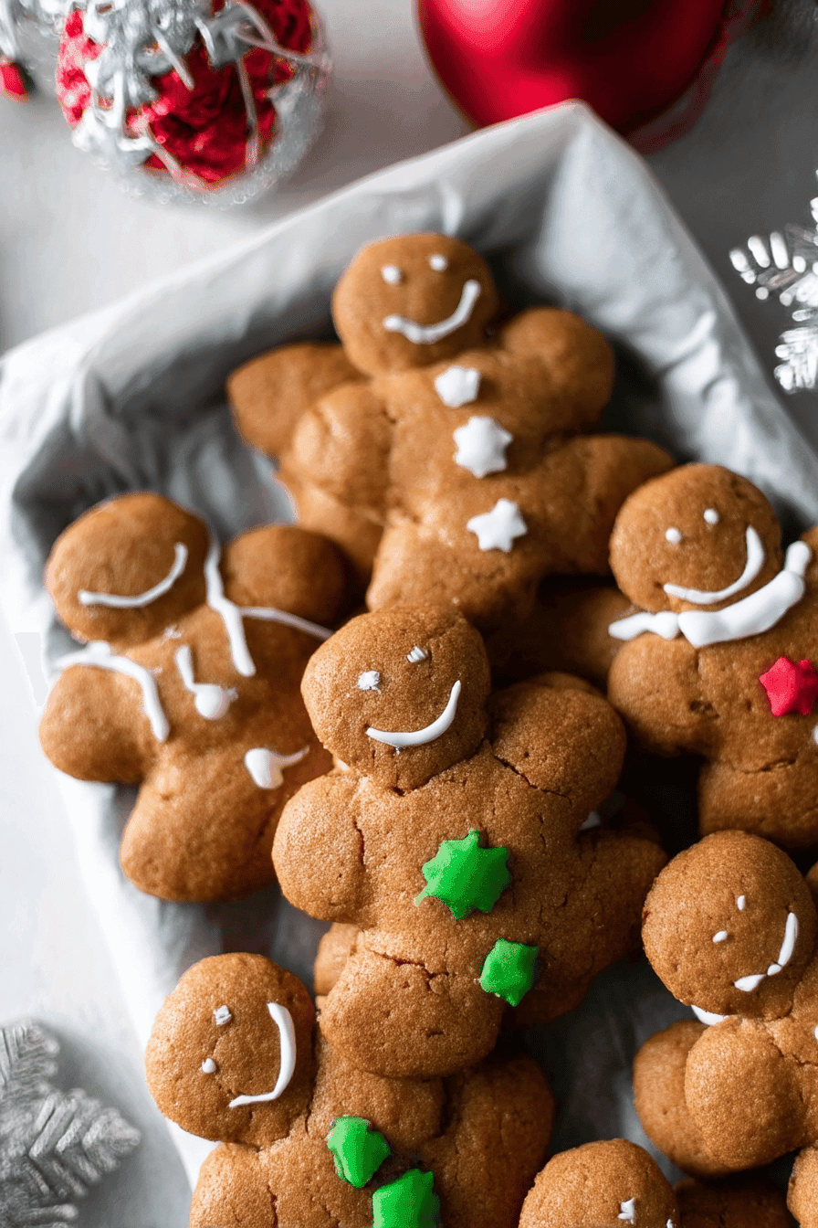 Chubby Gingerbread Man Cookies That Are Big, Soft, And Perfect For Christmas Baking 6 Chubby Gingerbread Man Cookies