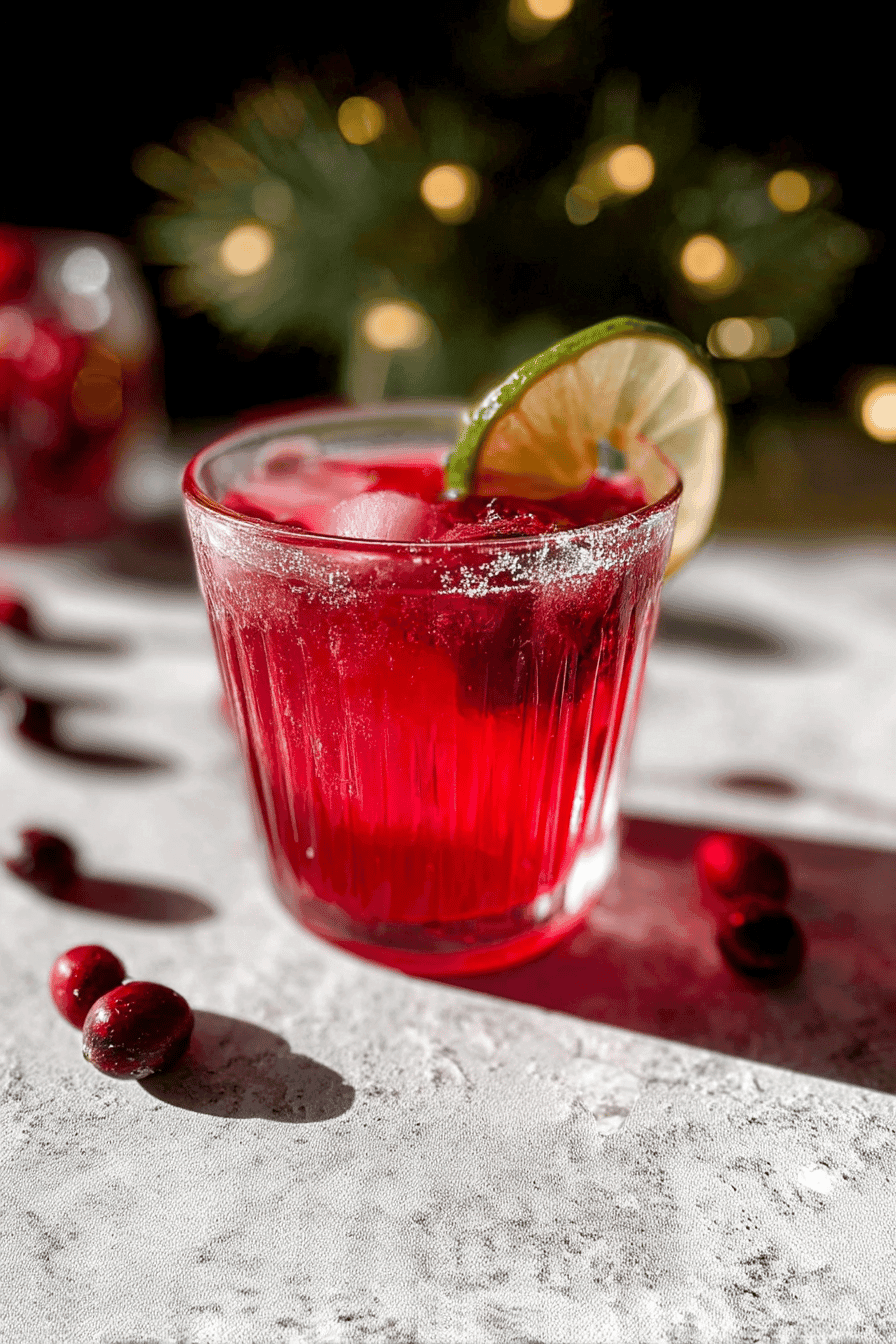 Cranberry Apple Mocktail