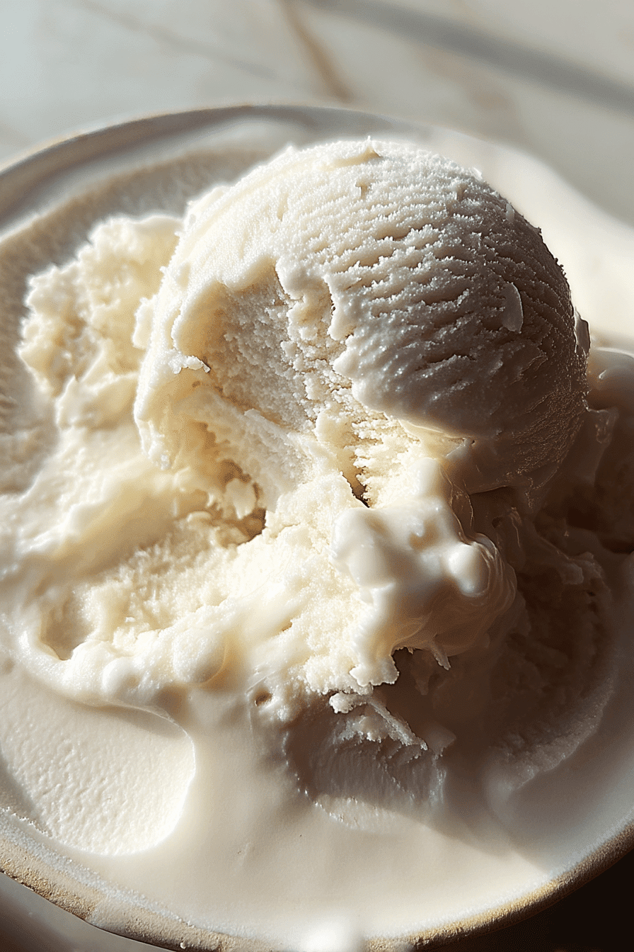 Peach Ice Cream