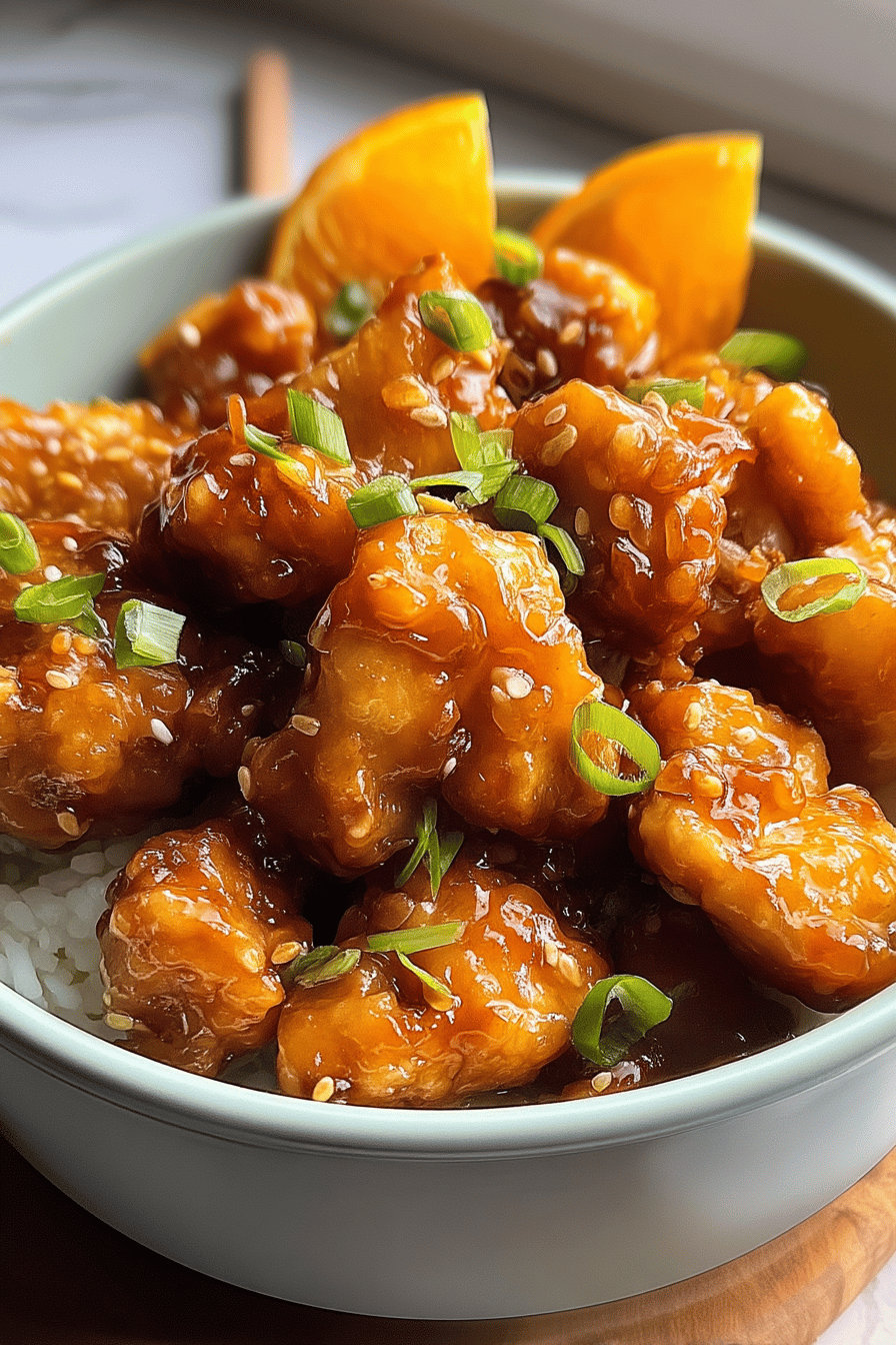 Crockpot Orange Chicken