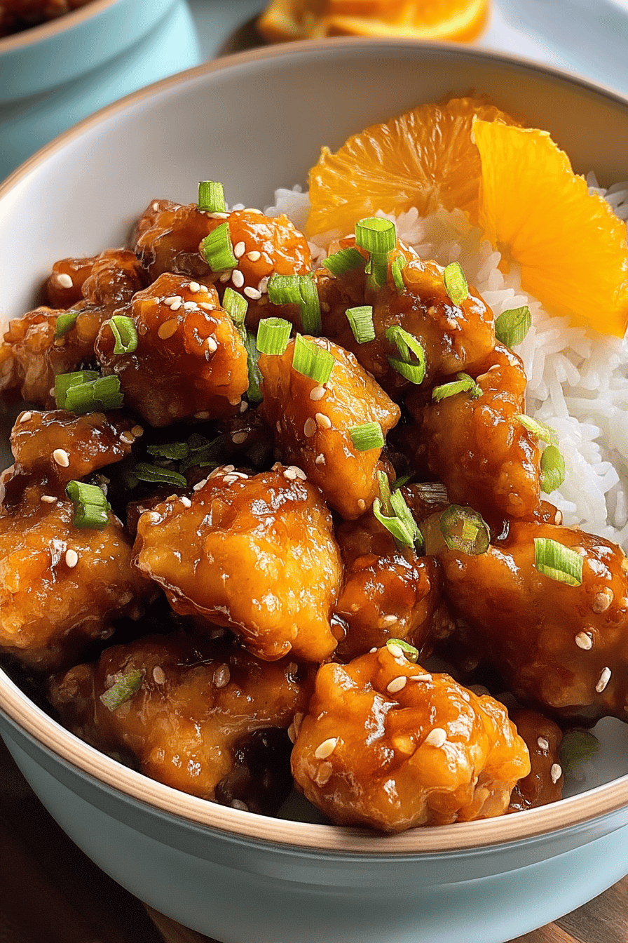 Crockpot Orange Chicken