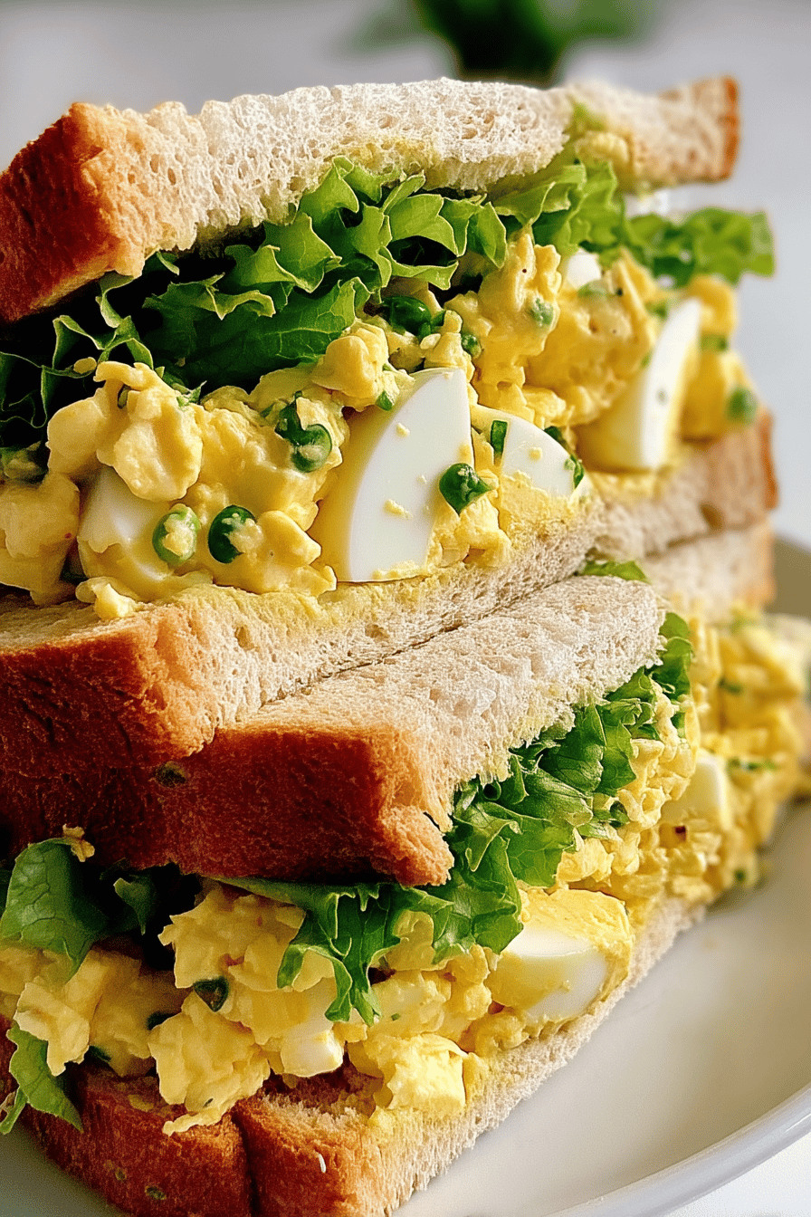 Curried Egg Salad Sandwich