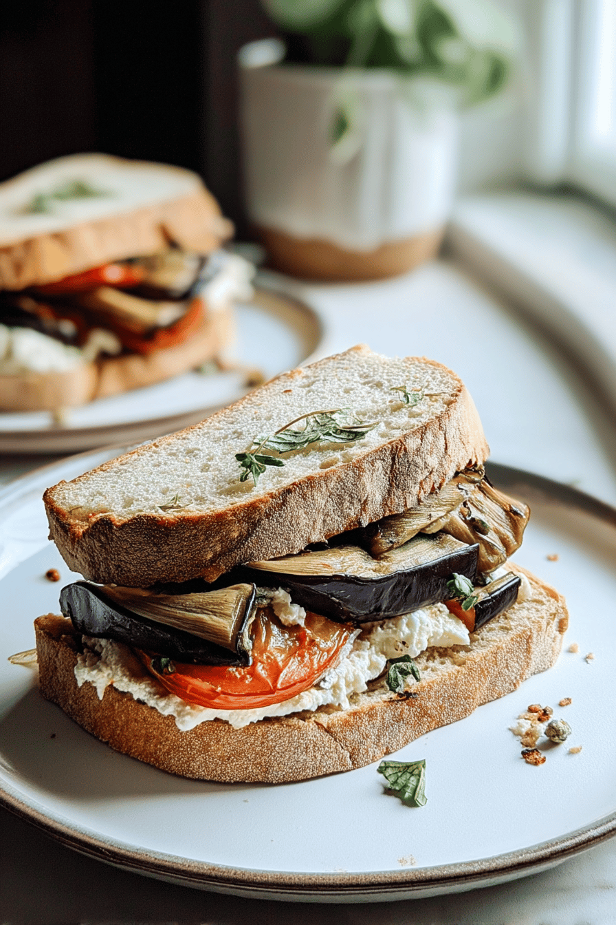Eggplant Sandwich