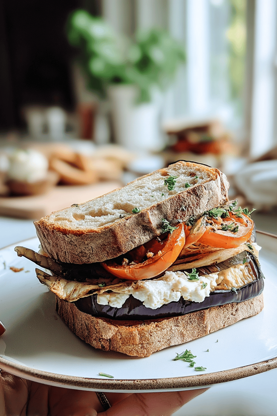 Eggplant Sandwich