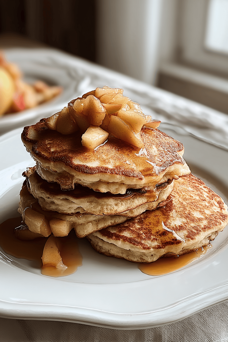 Fluffy Apple Pancakes
