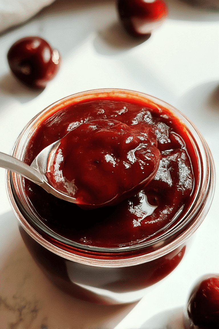 Fresh Cherry Bbq Sauce Recipe 2.Png