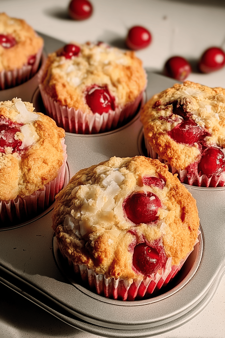 Fresh Cherry Muffins Recipe