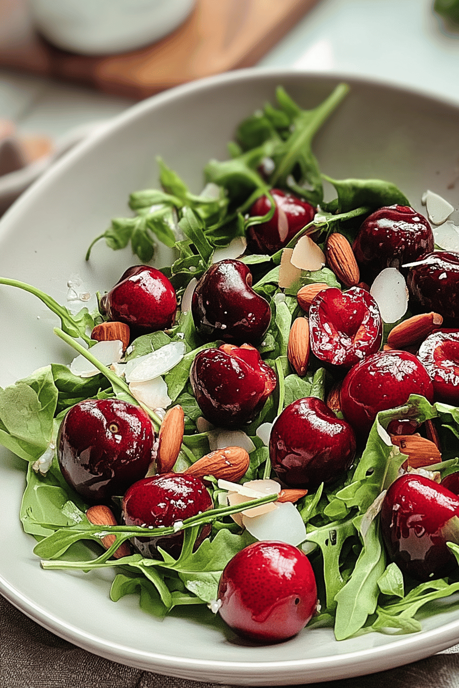 Fresh Cherry Salad