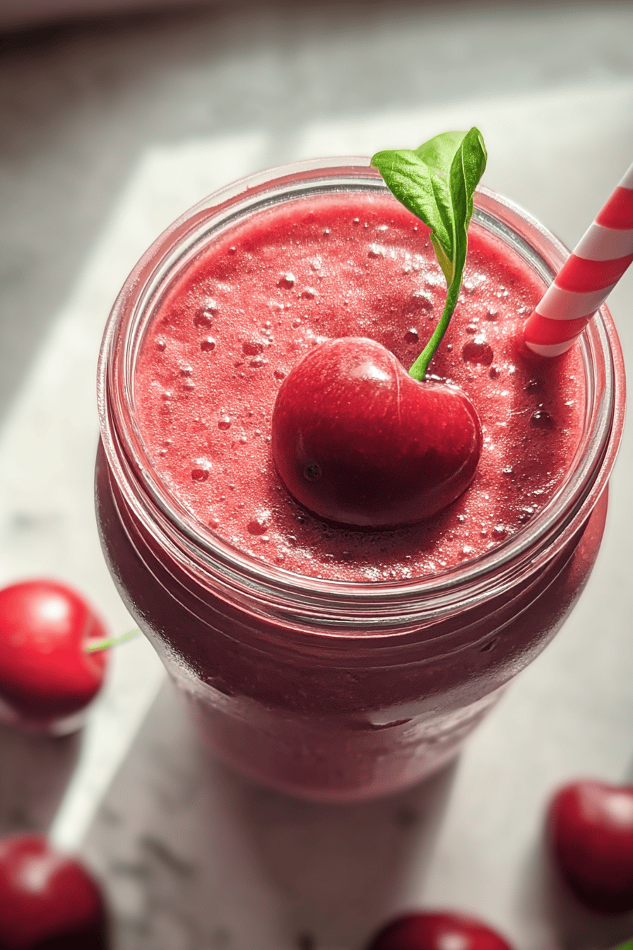 Fresh Cherry Smoothie Recipe