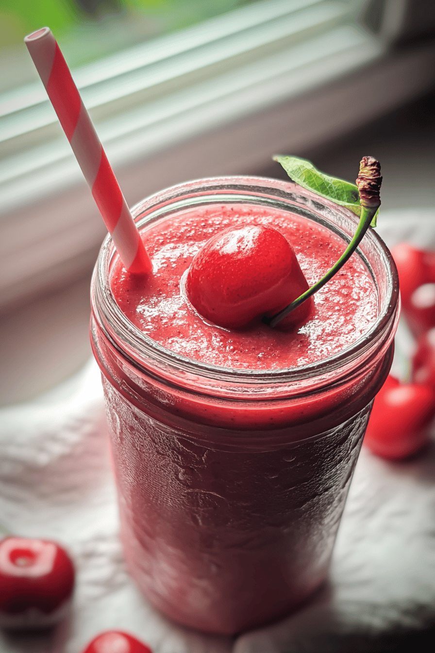 Fresh Cherry Smoothie Recipe