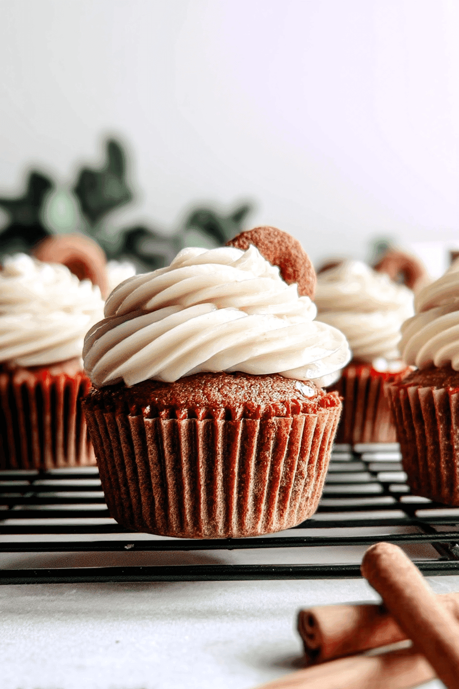 Gingerbread Cupcakes