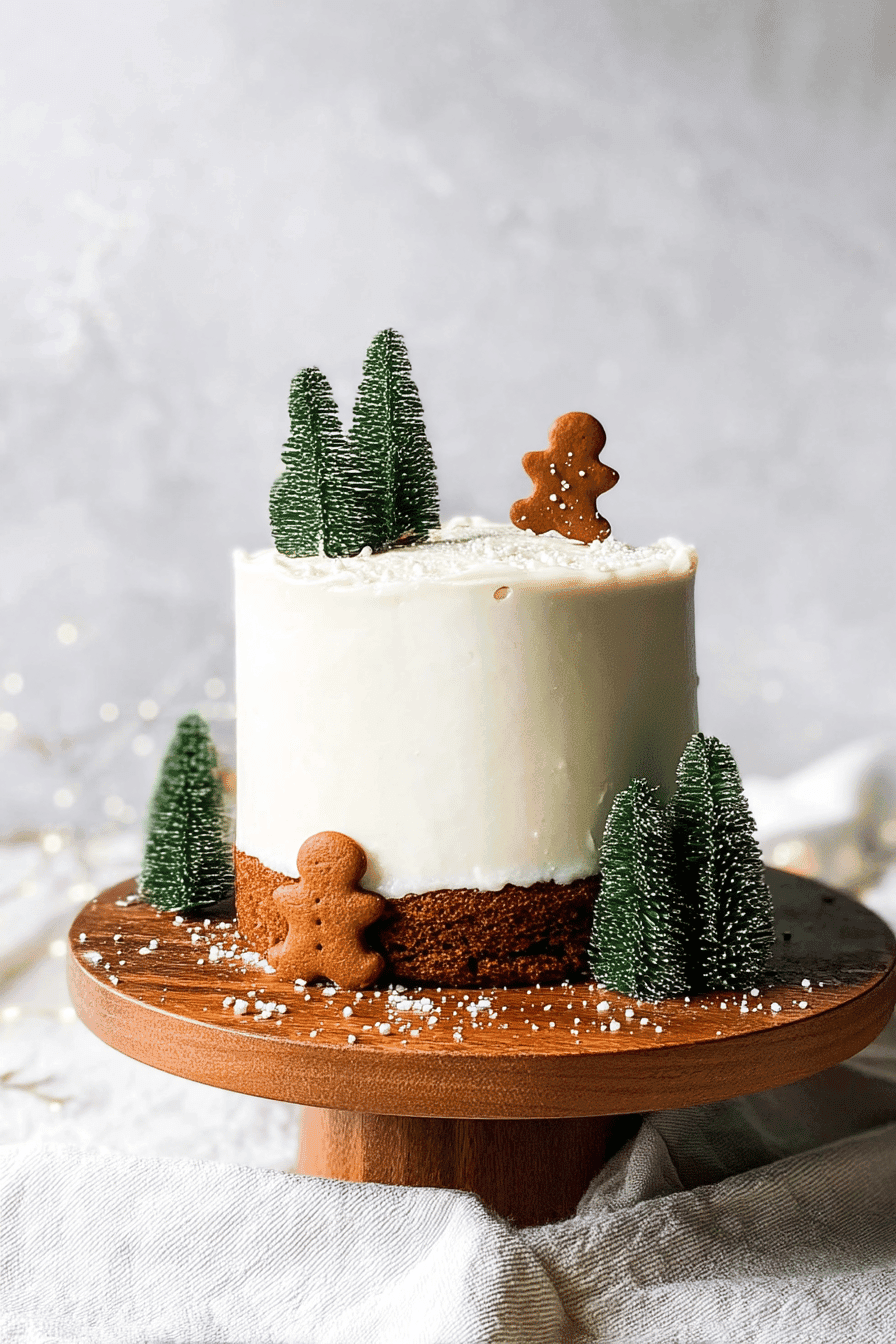 Gingerbread Layer Cake