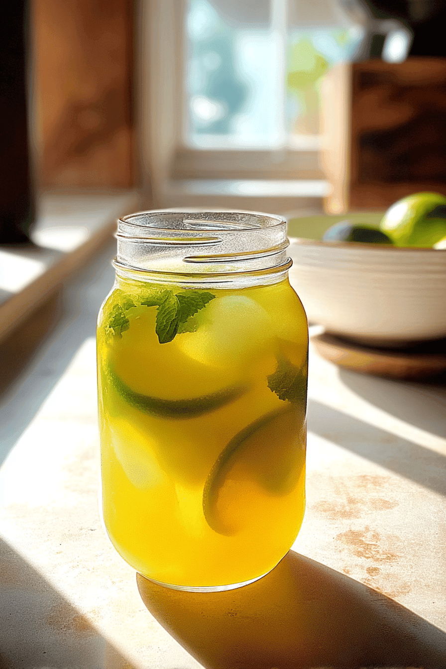 Green Tea Summer Drink