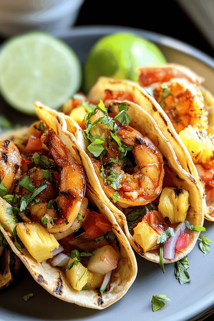Grilled Shrimp Tacos