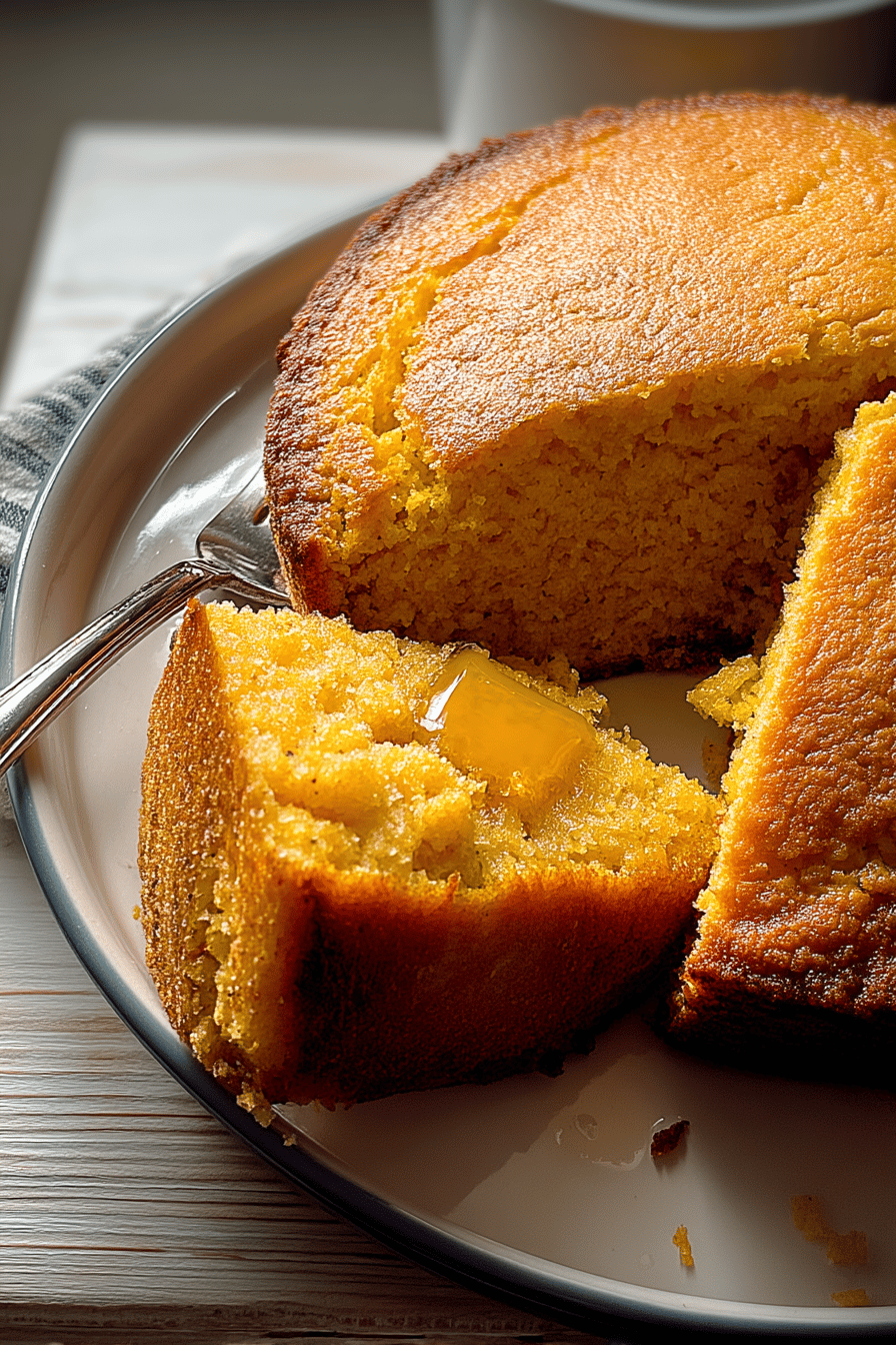 Hot Water Cornbread