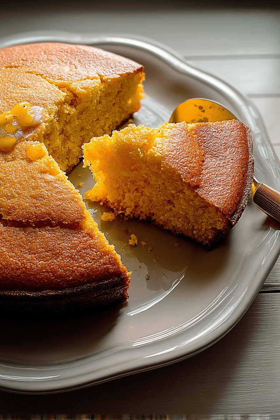 Hot Water Cornbread