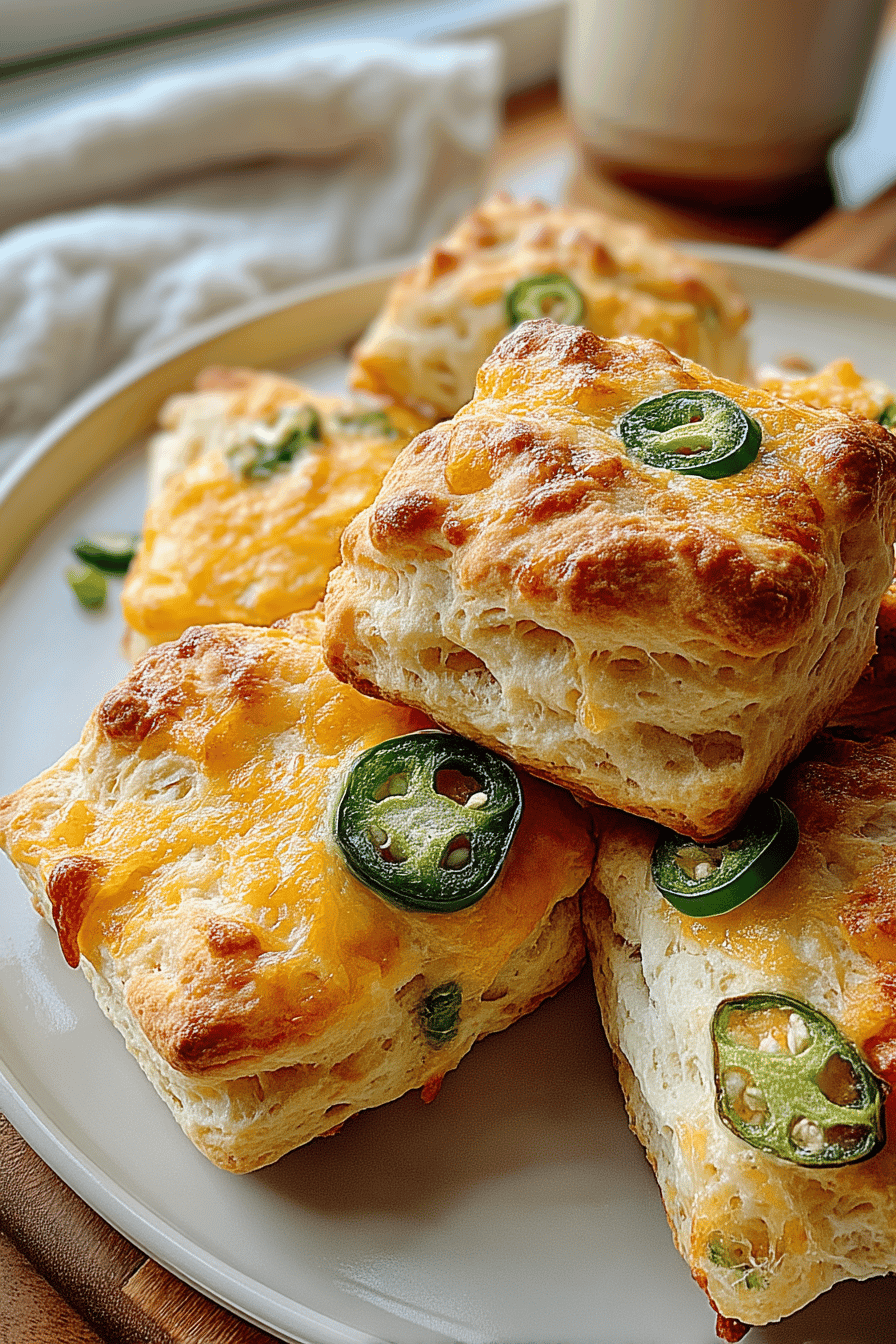 Jalapeno Cheddar Biscuits