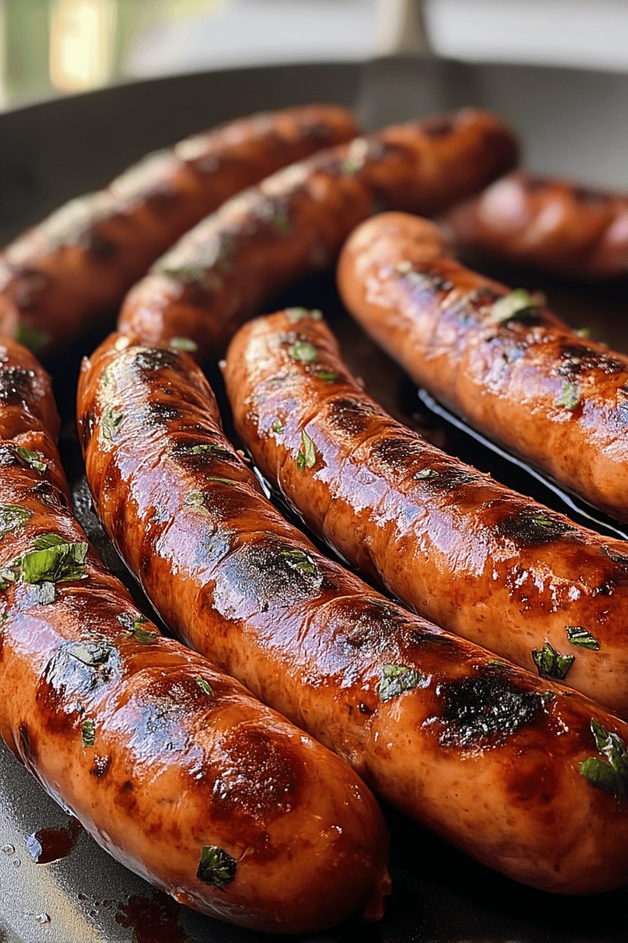 Juneteenth Grilled Sausage Links