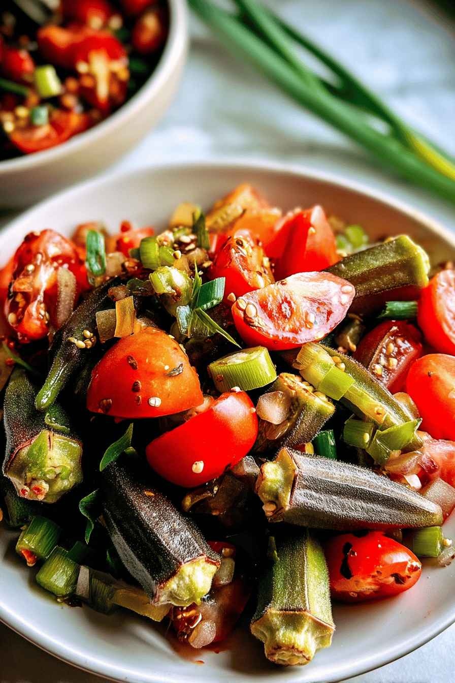 Juneteenth Okra Tomatoes