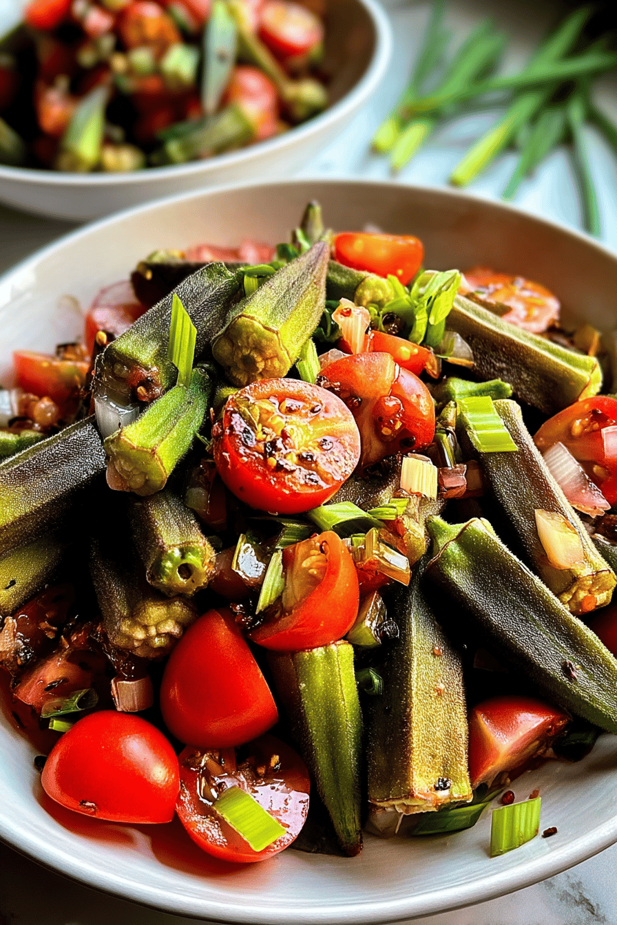 Juneteenth Okra Tomatoes