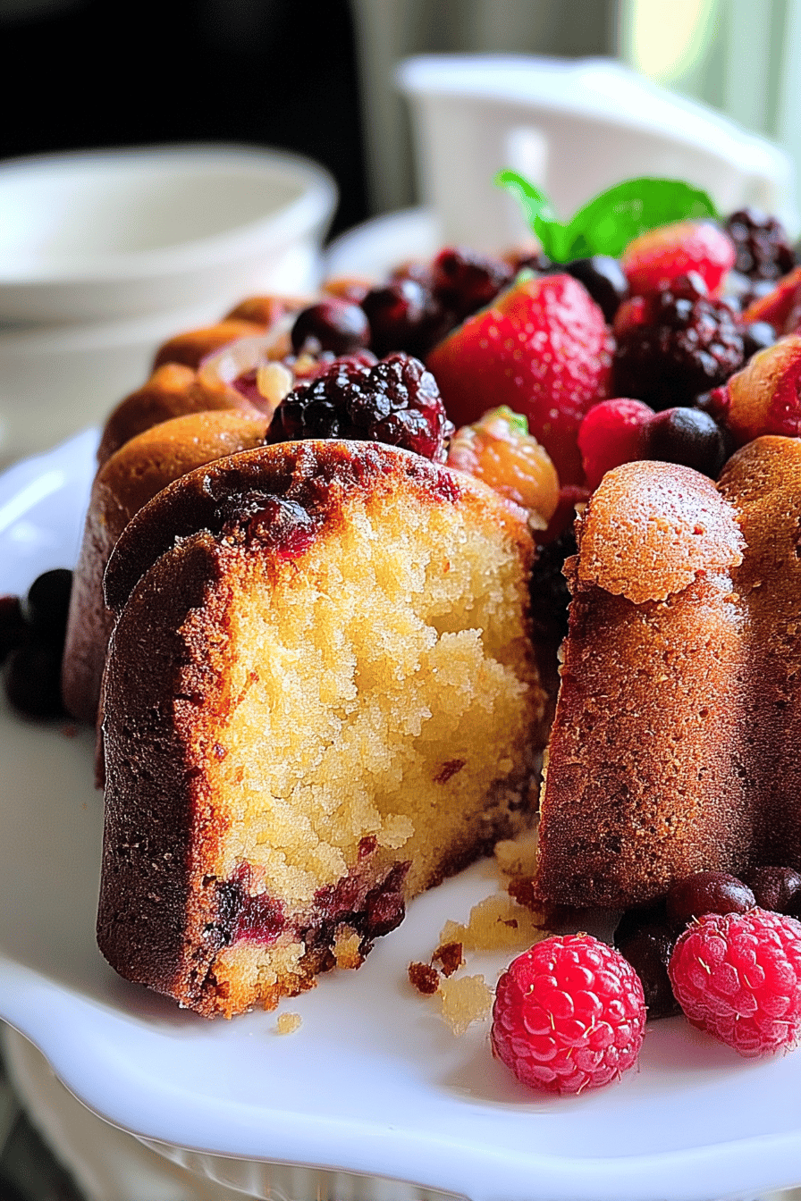 Juneteenth Pound Cake