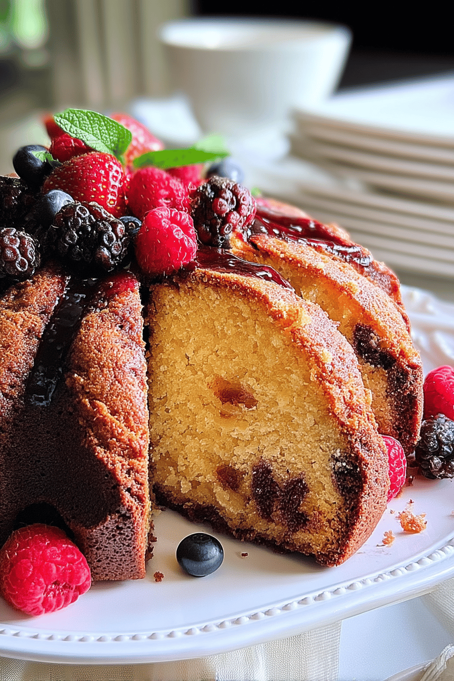 Juneteenth Pound Cake
