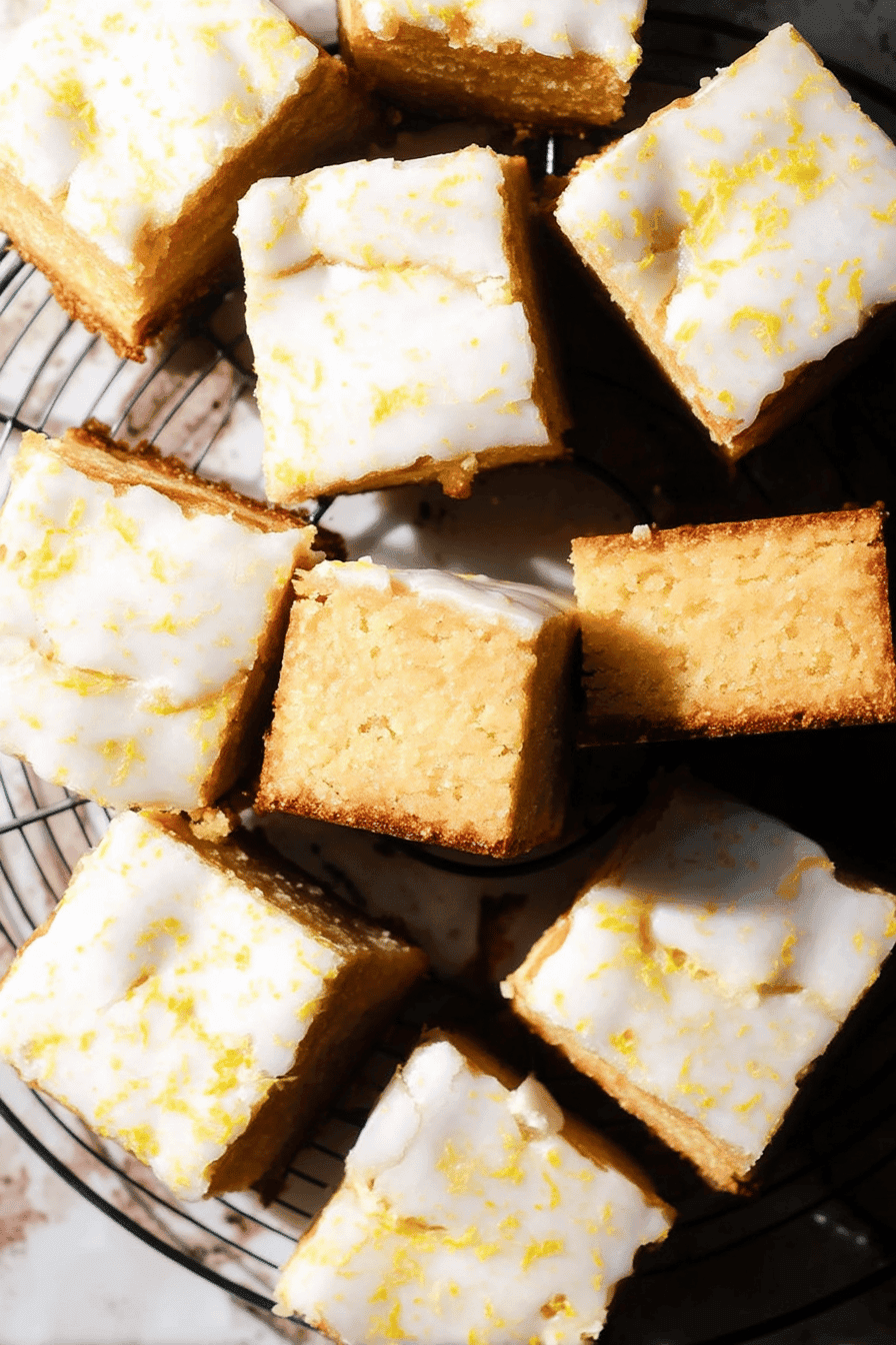 Lemon Brownies With Luscious Glaze – Soft, Fudgy, And Easy To Make 7 Lemon Brownies