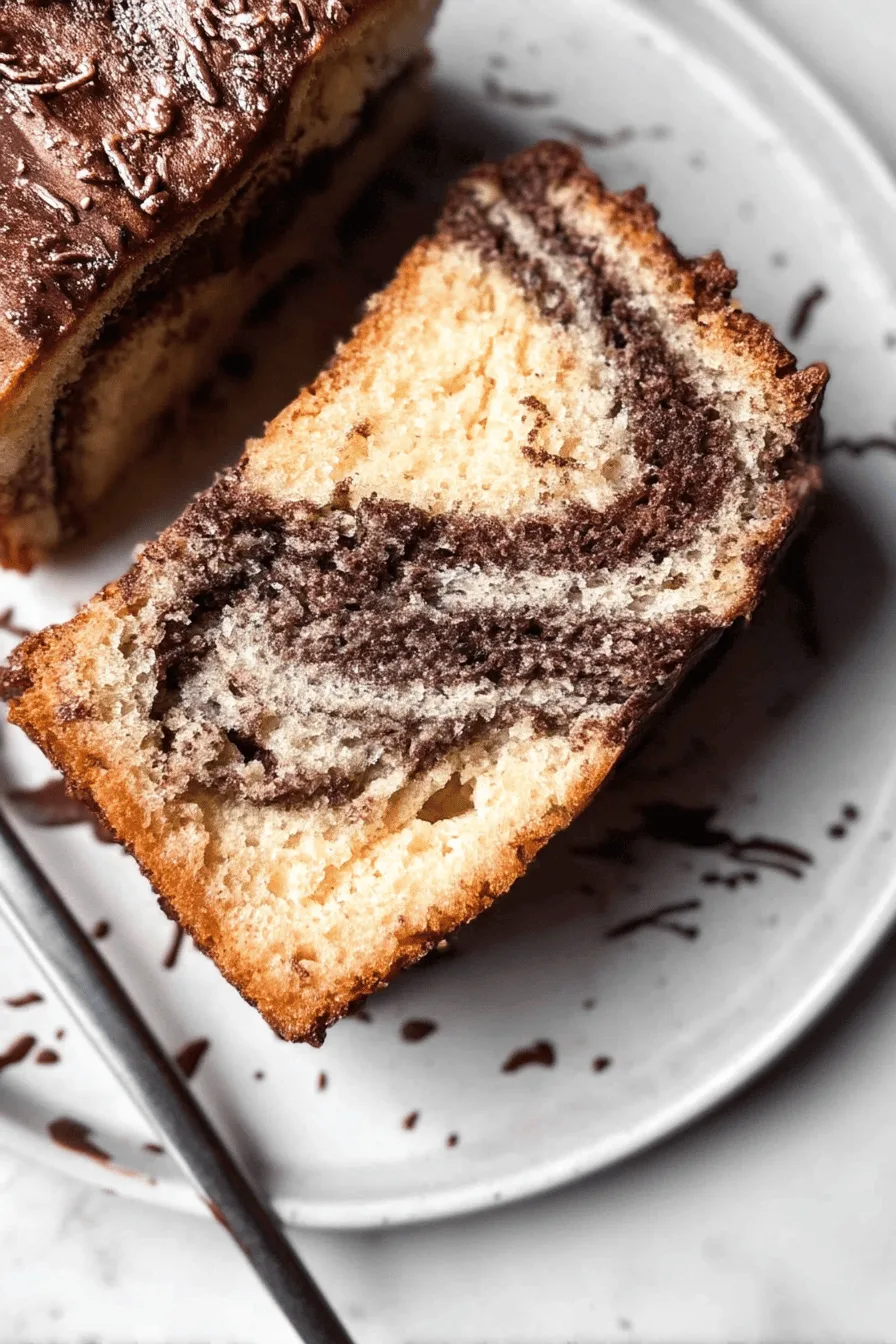 Marble Cake Recipe