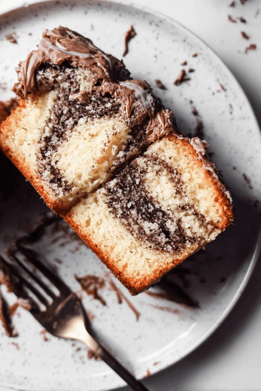Marble Cake Recipe