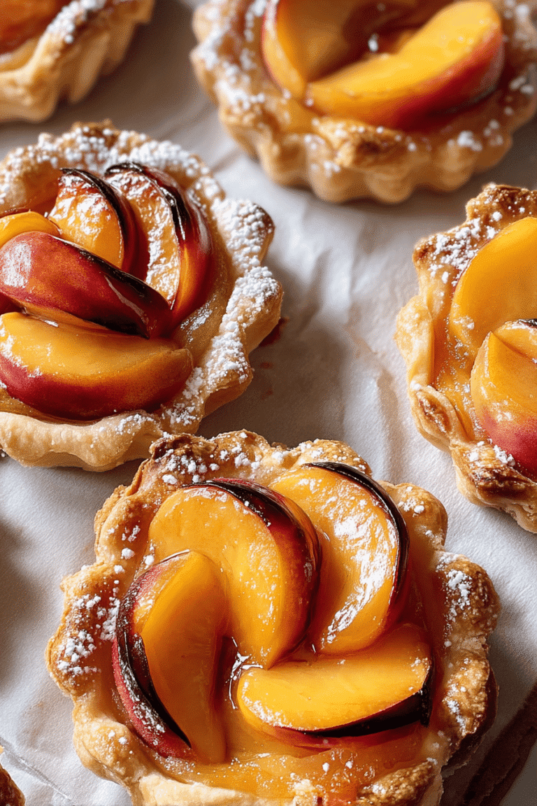 Mini Peach Tarts With Creamy Cheese Twist 8 Mini Peach Tarts 2.Png