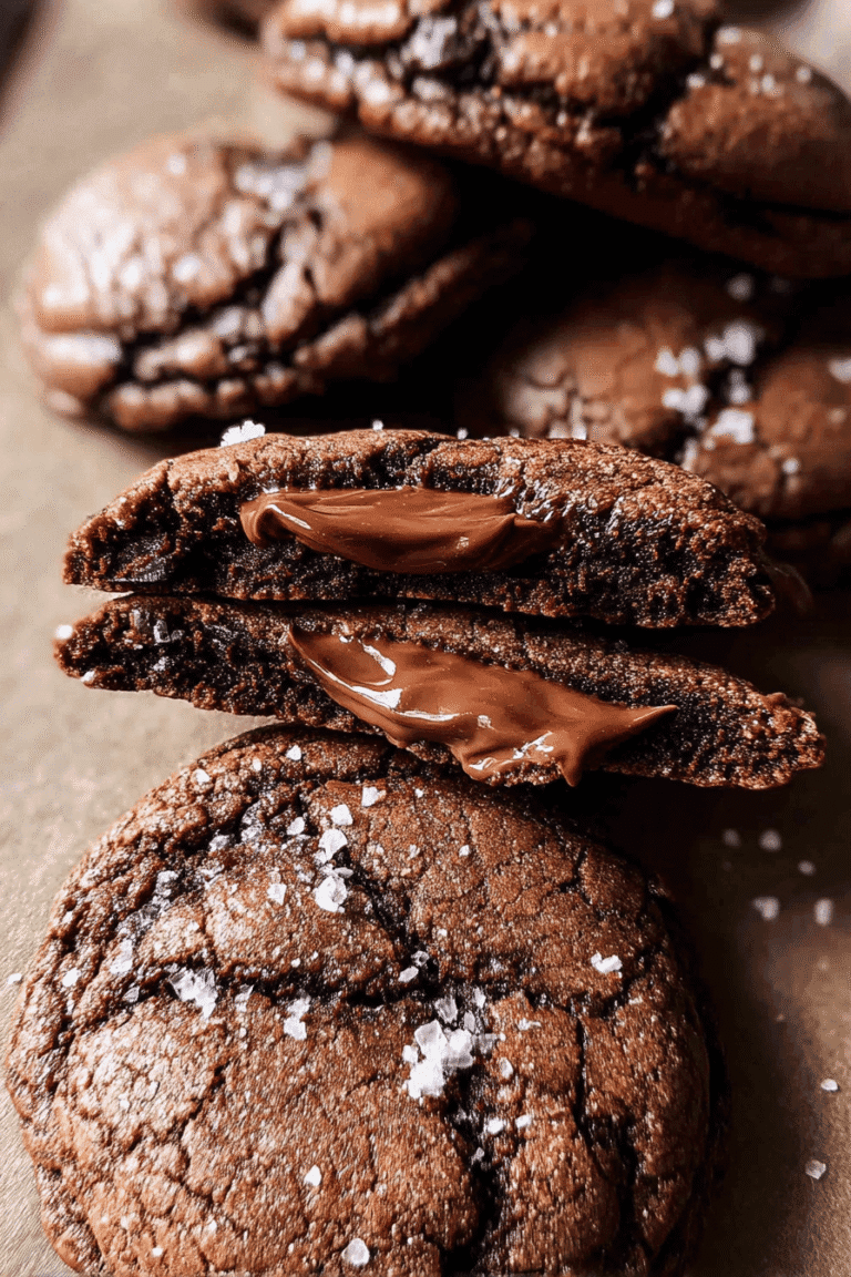Nutella Chocolate Lava Cookies With Gooey Centers And Rich, Fudgy Flavor 8 Nutella Chocolate Lava Cookies 2.Png