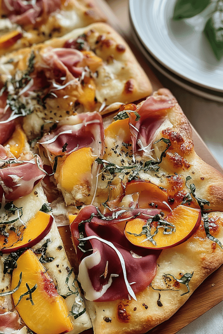Peach And Prosciutto Flatbread 2.Png