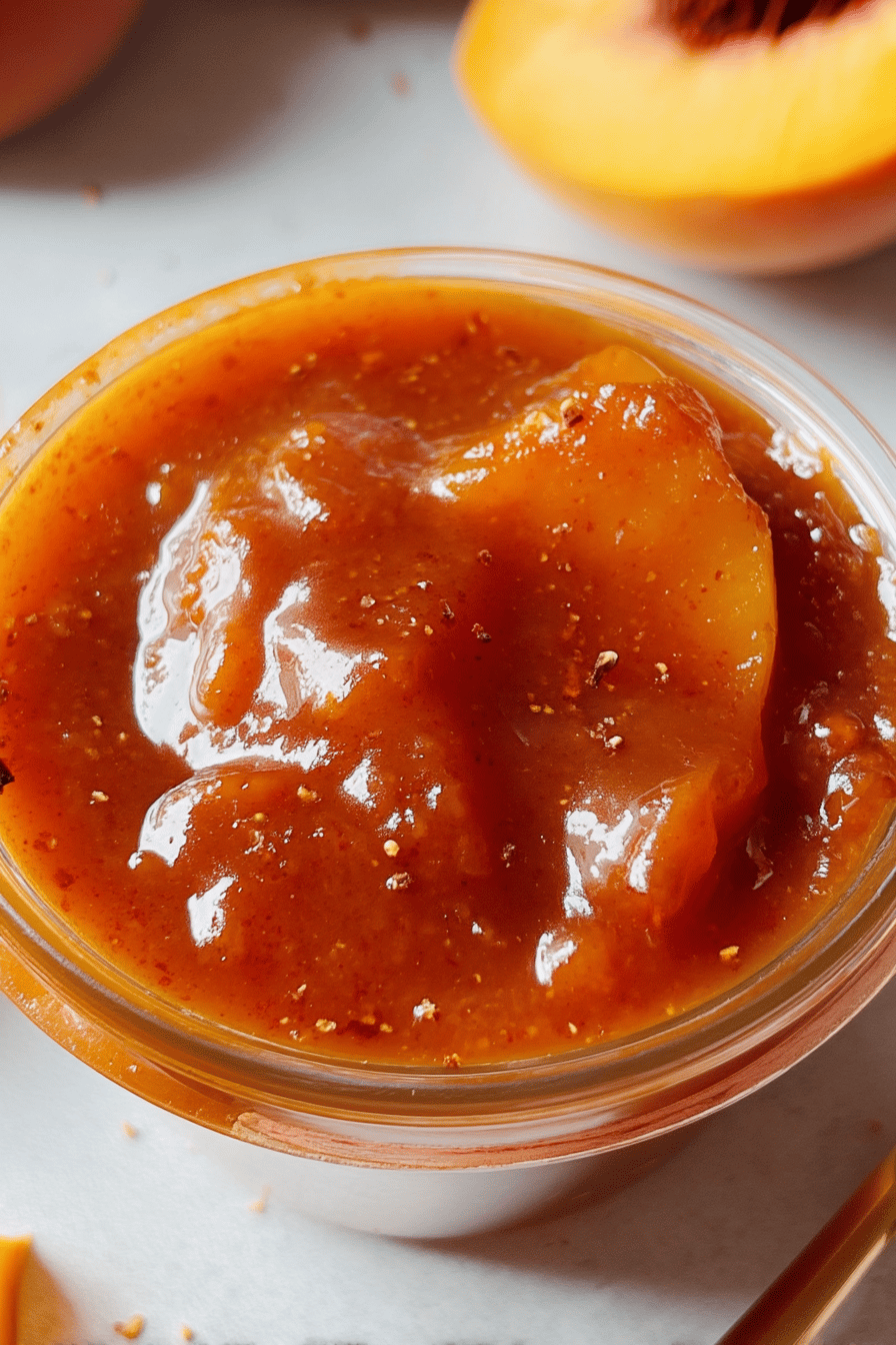 Peach Bbq Sauce