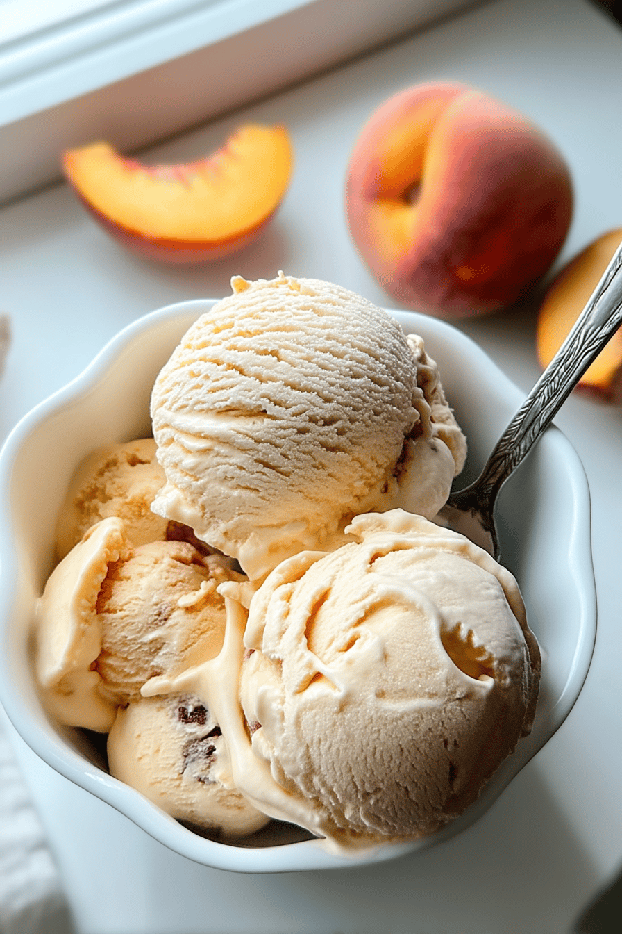 Peach Ice Cream