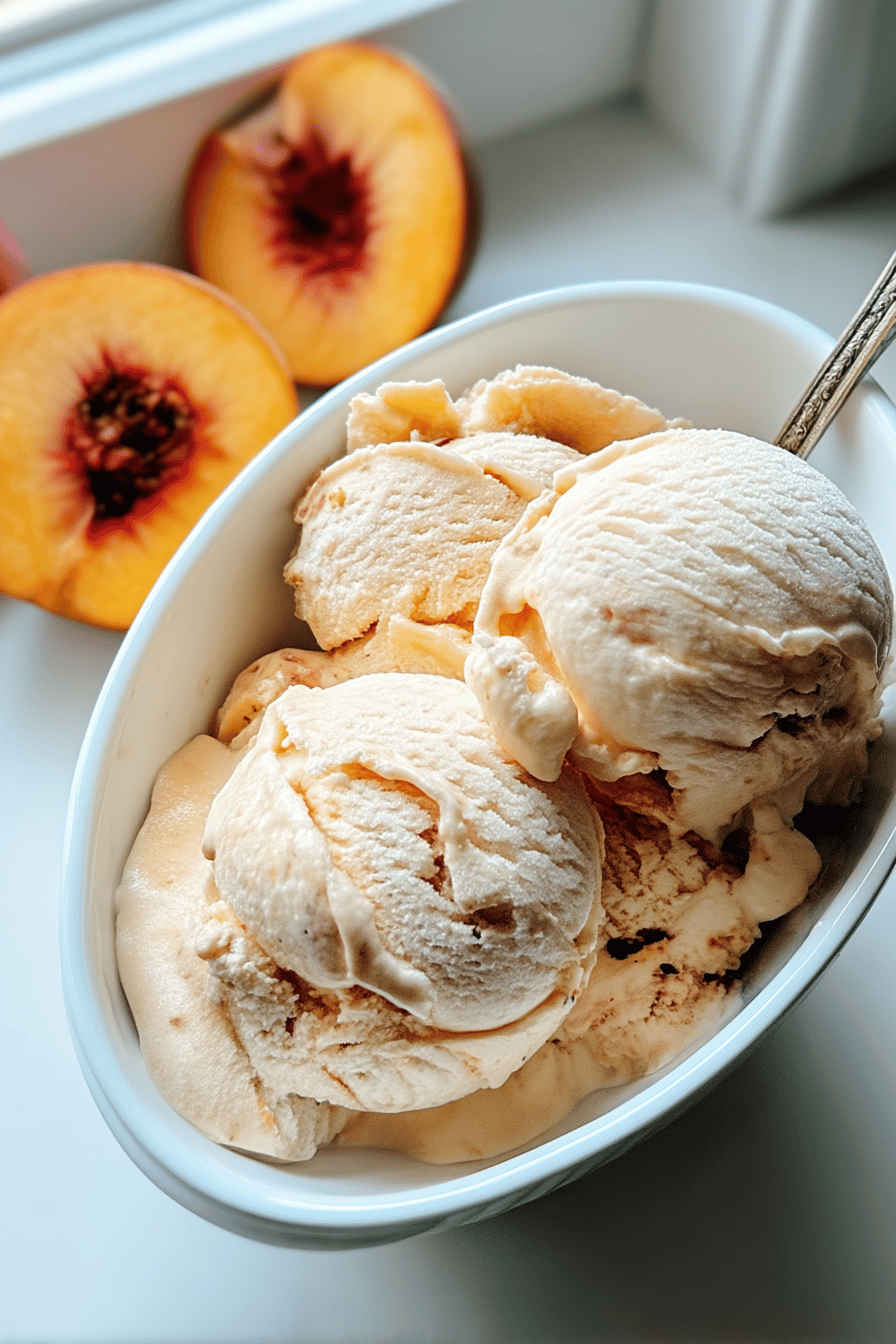Peach Ice Cream