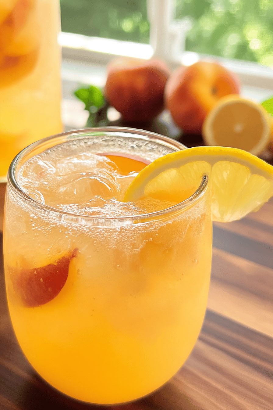 Peach Lemonade