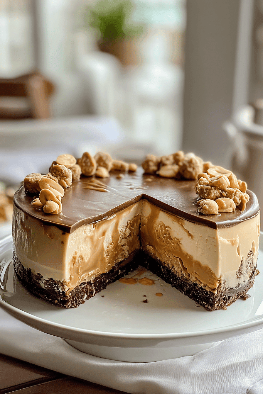Peanut Butter Cheesecake With Savory Steak And Shrimp Stir Fry Twist 6 Peanut Butter Cheesecake