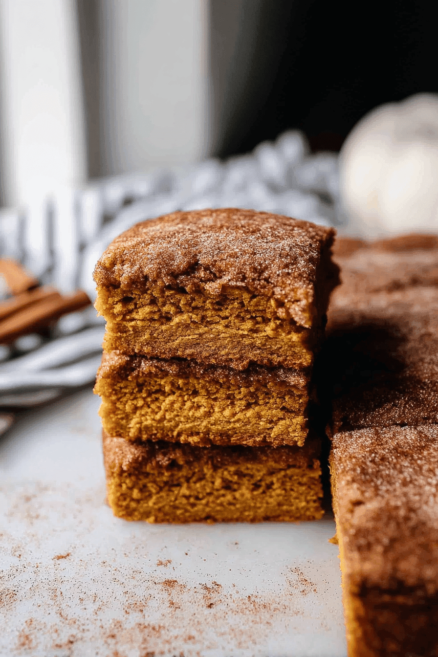Pumpkin Snickerdoodle Cake Recipe With Warm Spices And Soft, Snackable Texture 7 Pumpkin Snickerdoodle Cake