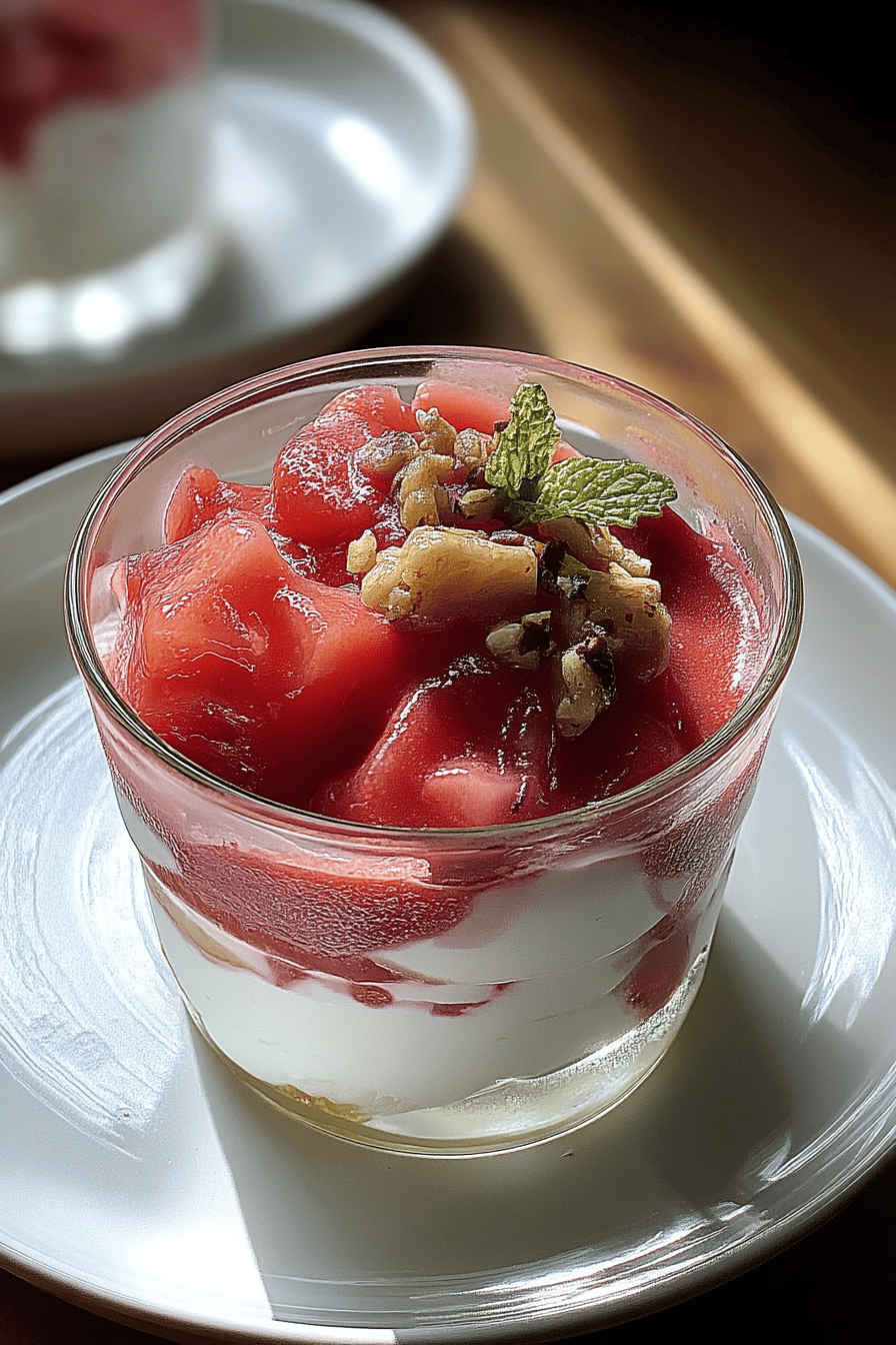 Rhubarb Fool Recipe