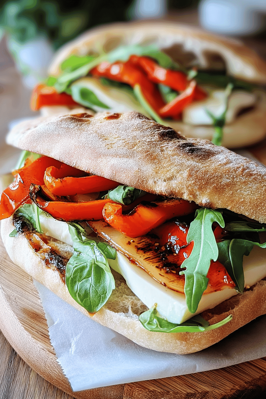 Roasted Pepper Sandwich