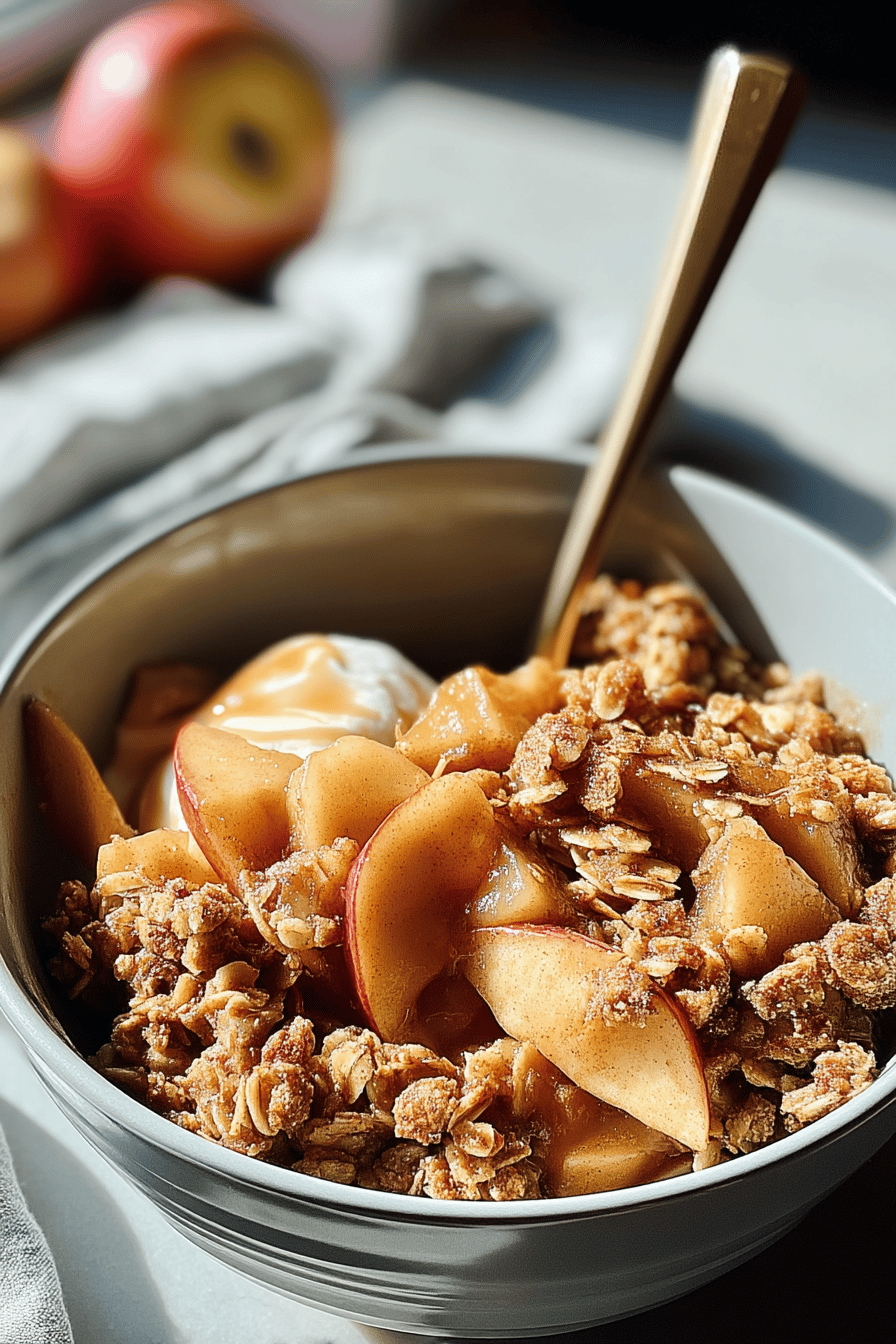 Slow Cooker Apple Crisp