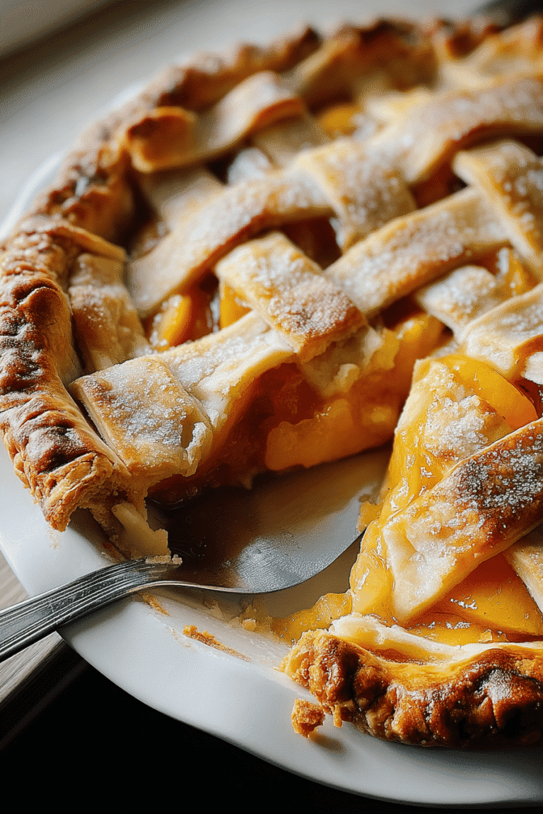Southern Peach Pie Recipe 2.Png