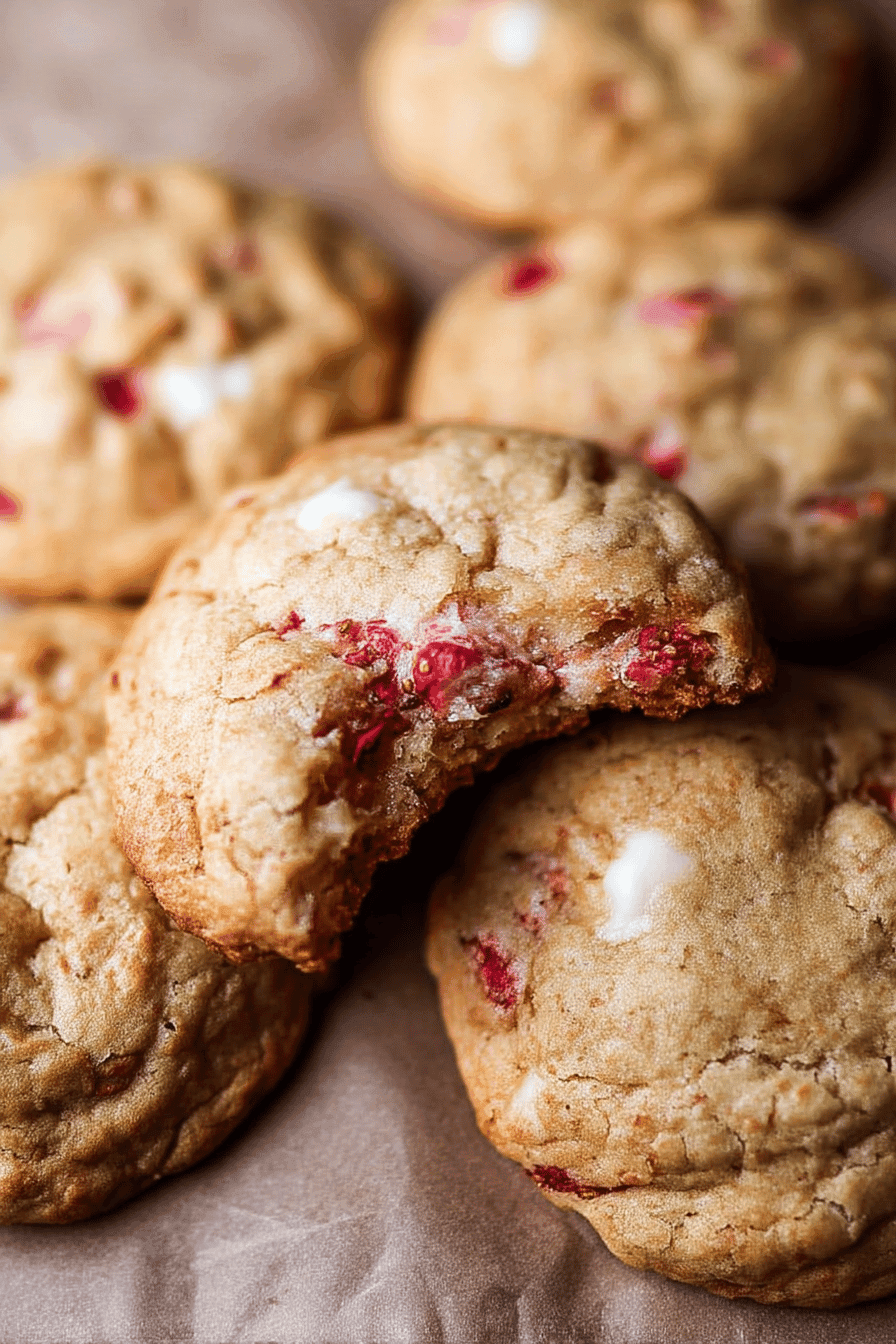 Strawberry Cheesecake Cookies