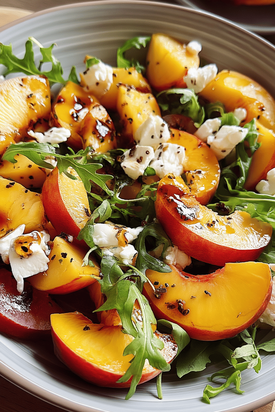 Summer Peach Salad
