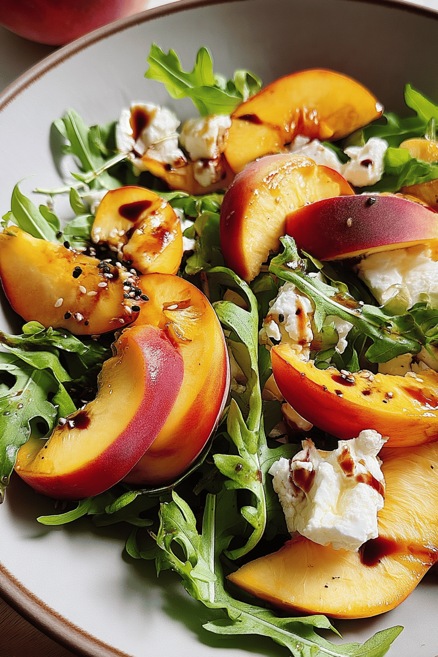 Summer Peach Salad