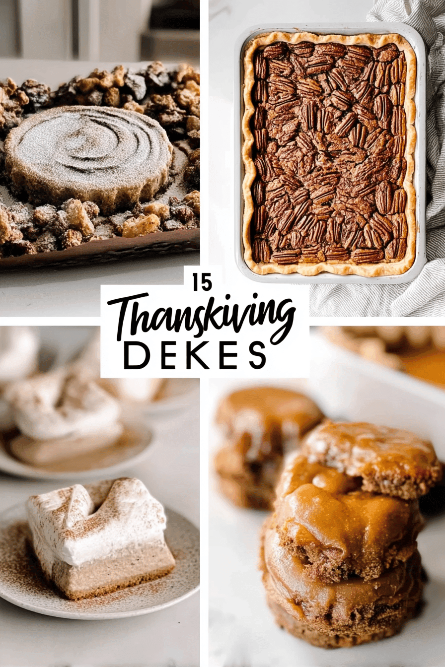Thanksgiving Desserts
