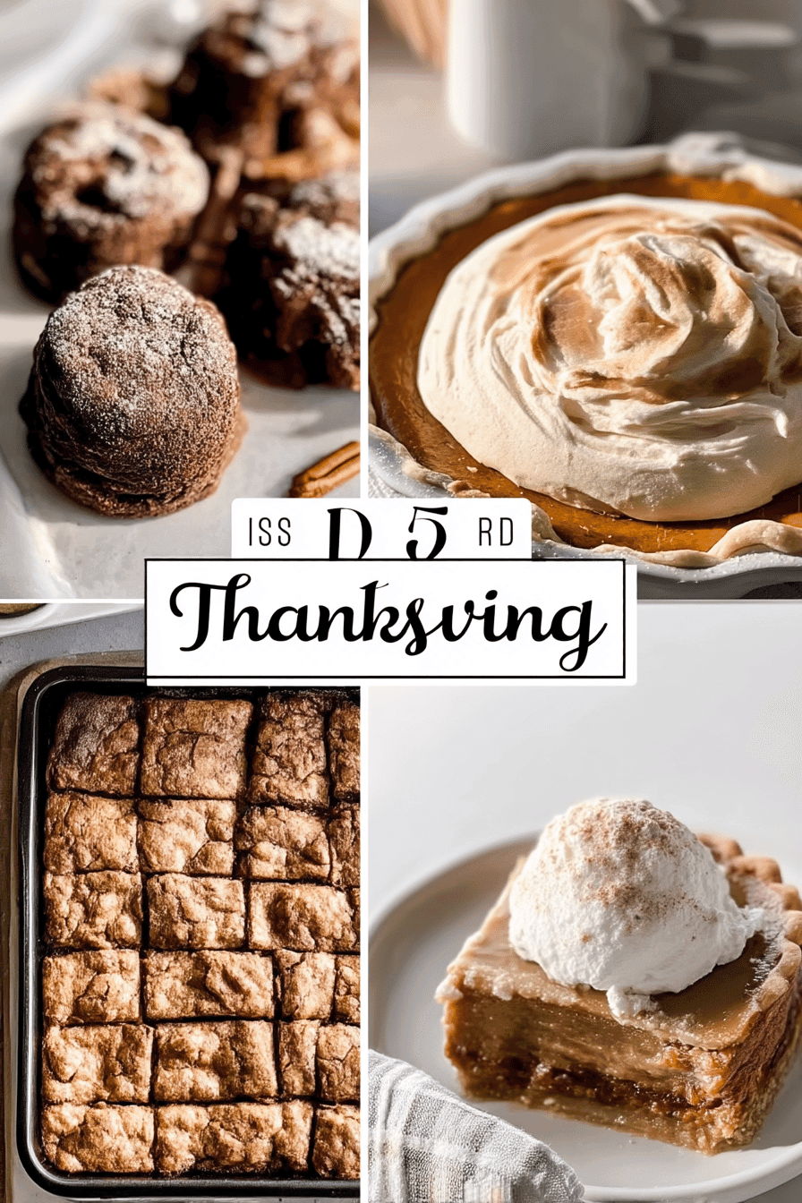 Thanksgiving Desserts