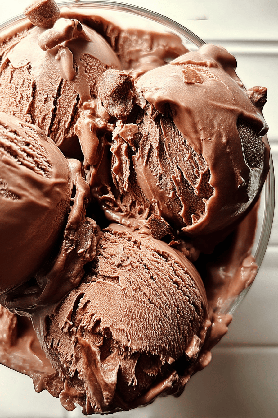 Vegan Chocolate Ice Cream