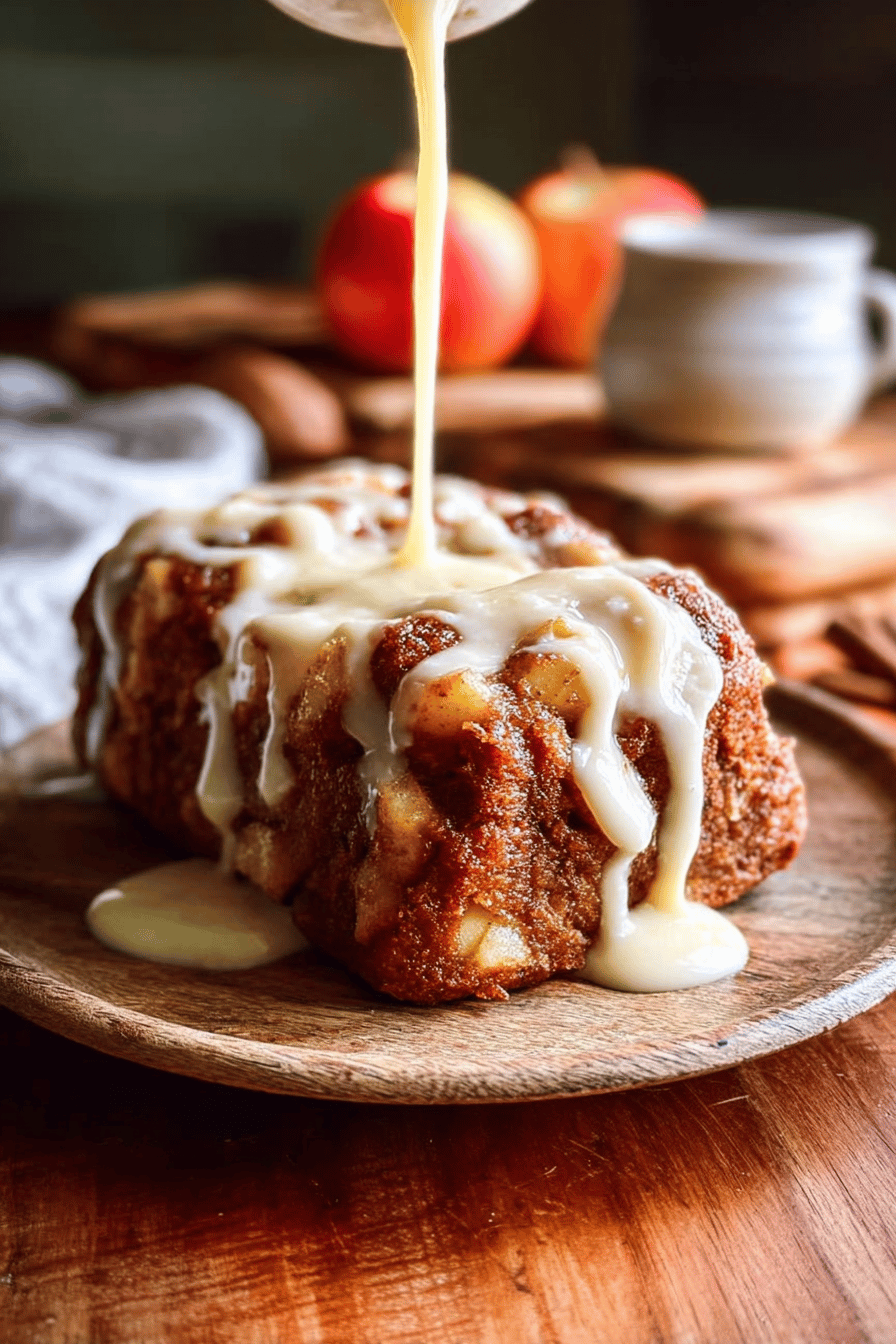 Amish Apple Fritter Bread Recipe With Cinnamon And Sugar Swirls 7 Amish Apple Fritter Bread